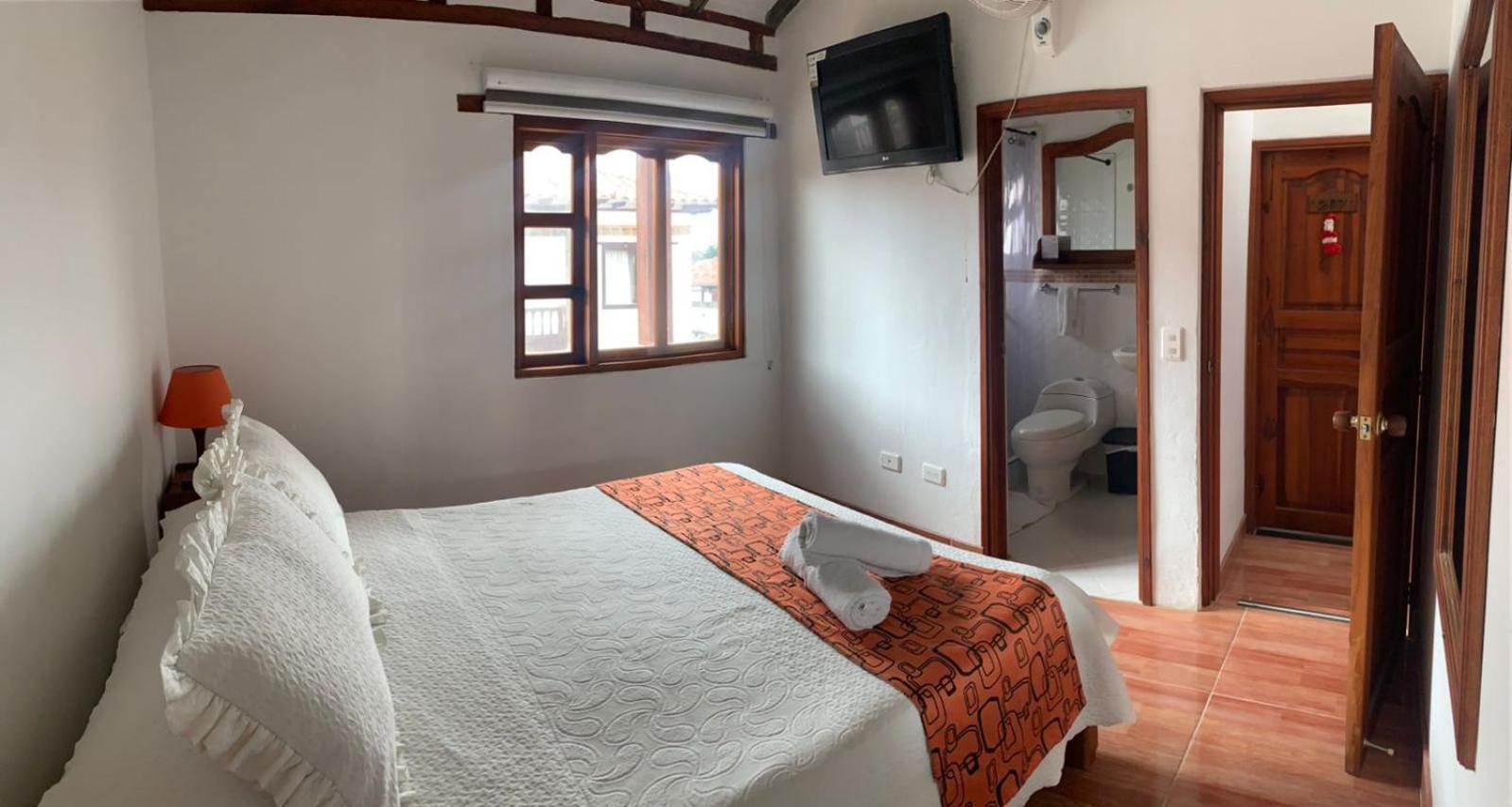 Hospederia Villa de los Sáenz Villa de Leyva Esterno foto
