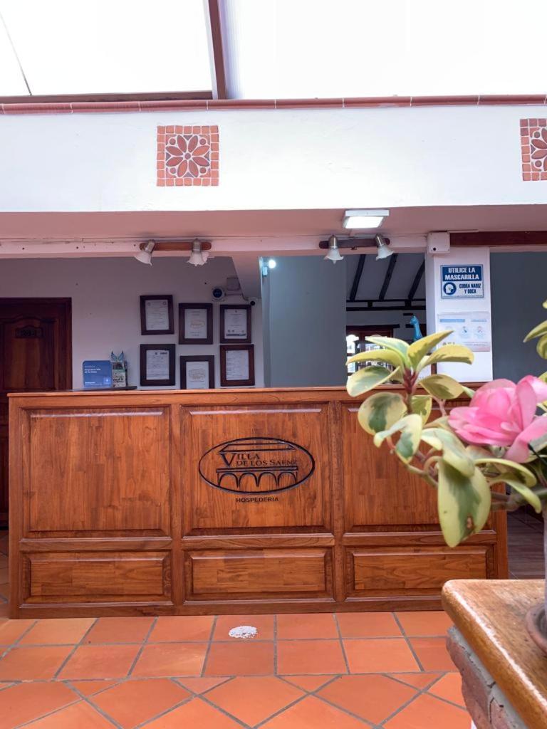 Hospederia Villa de los Sáenz Villa de Leyva Esterno foto