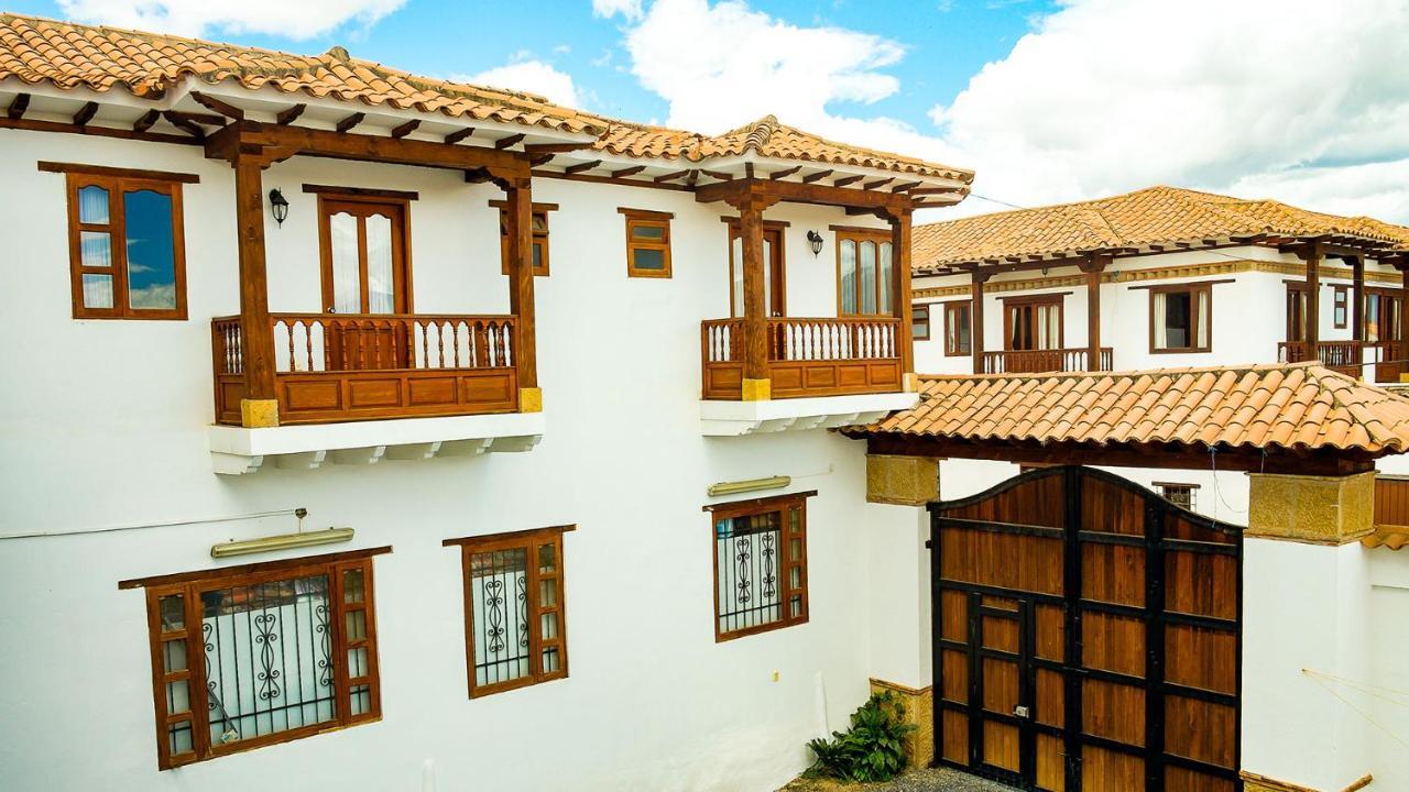 Hospederia Villa de los Sáenz Villa de Leyva Esterno foto