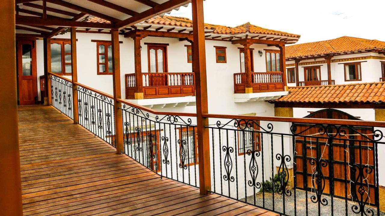 Hospederia Villa de los Sáenz Villa de Leyva Esterno foto