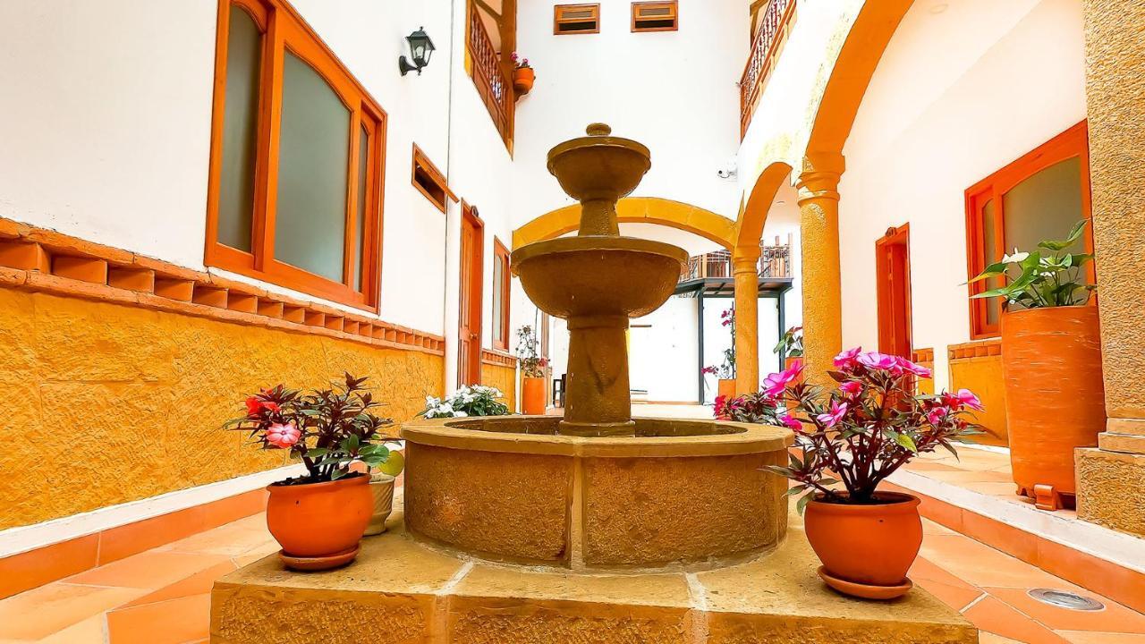 Hospederia Villa de los Sáenz Villa de Leyva Esterno foto