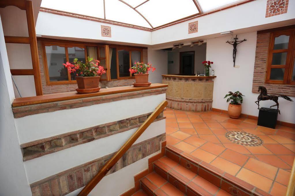 Hospederia Villa de los Sáenz Villa de Leyva Esterno foto