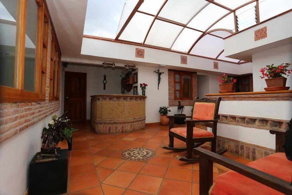 Hospederia Villa de los Sáenz Villa de Leyva Esterno foto