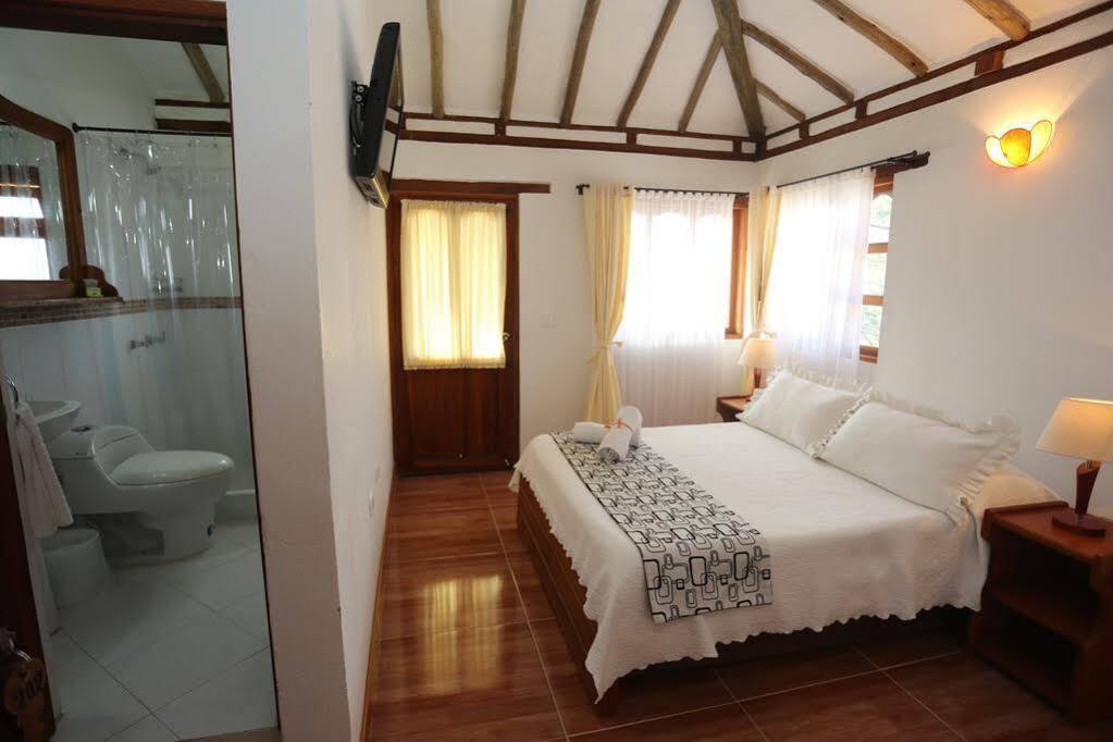 Hospederia Villa de los Sáenz Villa de Leyva Esterno foto