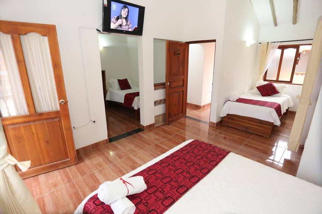 Hospederia Villa de los Sáenz Villa de Leyva Esterno foto