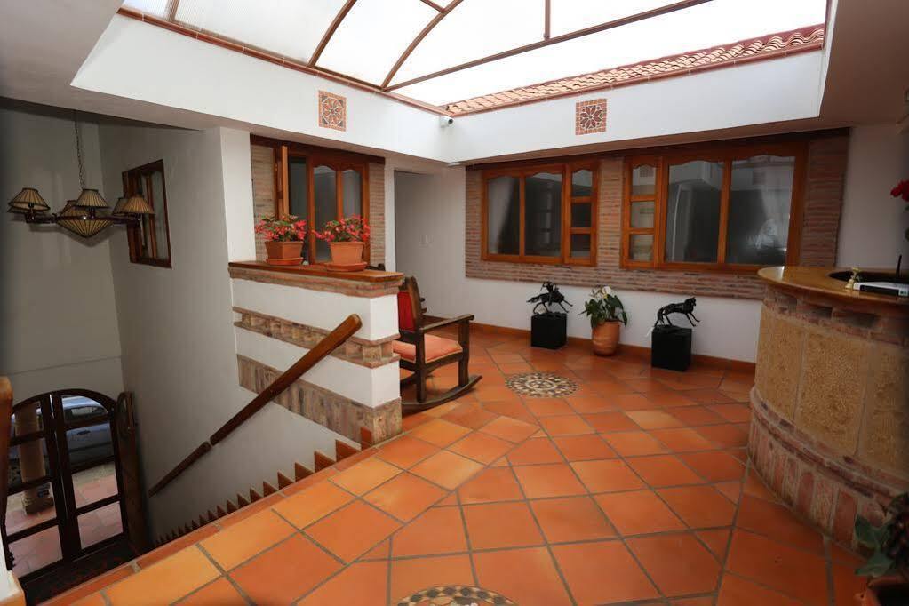 Hospederia Villa de los Sáenz Villa de Leyva Esterno foto