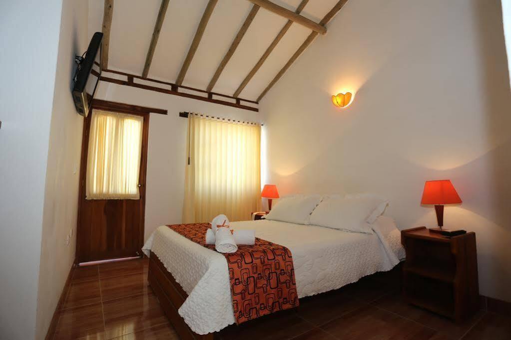 Hospederia Villa de los Sáenz Villa de Leyva Esterno foto
