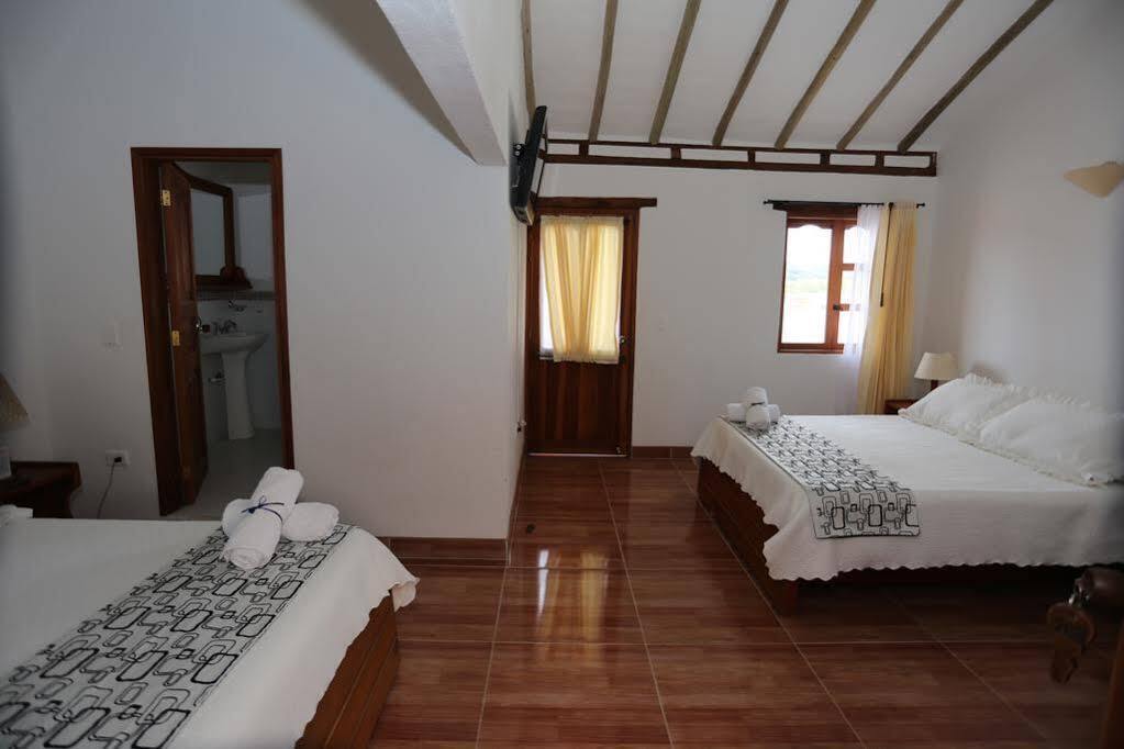 Hospederia Villa de los Sáenz Villa de Leyva Esterno foto