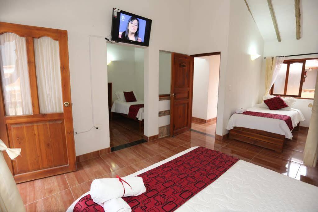 Hospederia Villa de los Sáenz Villa de Leyva Esterno foto
